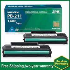 2PK PB-211 Toner With Chip For Pantum  P2500W M6550NW M6600NW picture