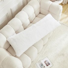  Body Pillow Cover Large Fluffy Shaggy Lumbar Full Body Pillowcase 21 x 54  picture