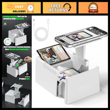 Trading Card Scanner Stand with LED Light, Magnetic Base for MTG & TCG, Fast Uns picture