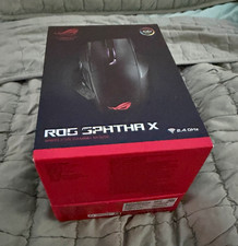 ASUS ROG Spatha X Wireless Optical Gaming Mouse 12-Button 19000 DPI Black picture