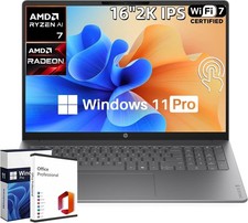 HP OmniBook 5 2K Touchscreen AI Laptop,  AMD Ryzen AI 7 445, 16GB DDR5, 1TB SSD picture