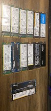 LOT OF 14 Mixed Major Brand 1TB NVMe PCIe Gen3 x4 M.2 Solid State Drive picture