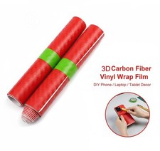 2x/lot 3D Vinyl Sticker 10x127cm Phone Laptop Tablet Case DIY Skin Protect Film picture