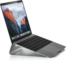 Tilted Laptop Riser for Macbook and Ipad Pro - Ergonomic Laptop and Tablet Wedge picture