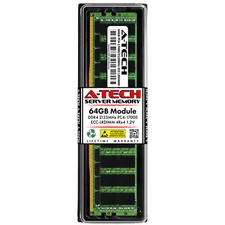 64GB 4Rx4 PC4-2133 LRDIMM Dell PowerEdge R440 R630XL R730XL R840 T630 Memory RAM picture