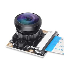 Raspberry Pi 4 B - 222 FoV Fisheye Wide Angle Webcam With Night Vision, 5 Meg... picture