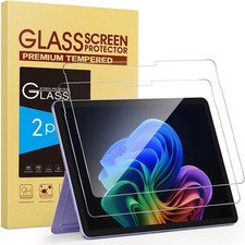(2 PCS) Microsoft Surface Pro 12'' 2025 PC Tablet 12 inch Glass Screen Protector picture