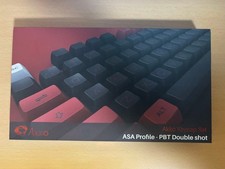 Akko Bred Keycap Set ASA Profile PBT Double Shot Keyboard Caps picture