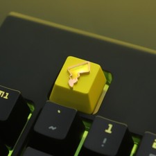 Pokemon theme keycap Pikachu's Tail Key cap for Cherry MX Mechanical Keyboard picture