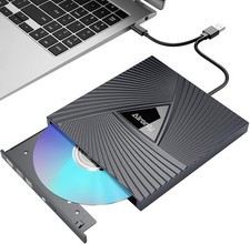 External CD/Drive for Laptop/PC, USB 3.0 -Portable Player for Computer CD +/-... picture