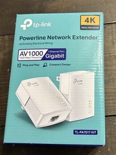 TP-Link Powerline Ethernet Adapter Starter Kit - AV1000 Gigabit Port, Plug&Play, picture