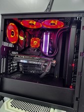 EVGA GeForce RTX 3060TI Gaming Desktop, Corsair RGB Lighting, Liquid Cooling picture
