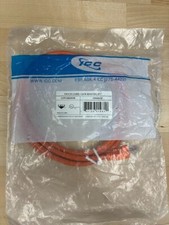 ICC Cat6 Patch Cable, 5 ft, Molded Boot, Orange, Unopened, New ICPCS605OR picture