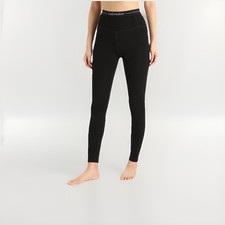NEW Icebreaker Womens Black Merino 260 Tech High Rise Thermal Leggings Size XS picture