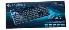 Logitech MK750 Wireless Solar Keyboard Marathon Mouse Combo Factory Sealed NEW picture