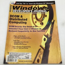 Windows Developer Magazine 2001 DCOM Distributed Computing Embedded Visual Basic picture