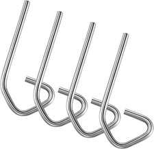 4 Pcs Hitch Pin Clip for Hand Truck Convertible Composite Hand Truck Replacem... picture