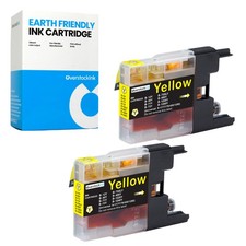 OSI Compatible 2PK LC75Y Ink Cartridges fits Brother MFC J280W J425W J430W J435W picture