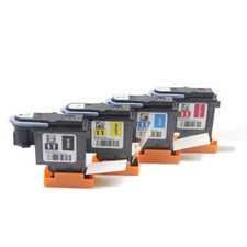 4pc Set Replacement Printheads C4810A to C4813A Compatible With HP 11 Print‑Head picture
