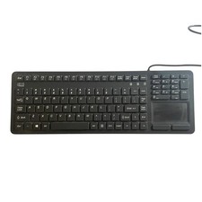 Adesso Akb-270Ub Waterproof Touchpad Keyboard Blk Usb Washable Antimicrobrial picture