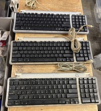 VINTAGE  Black Apple Pro Keyboard Model Number: M7803 WORKING picture