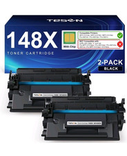 148X W1480X 070H Black Compatible Toner 2-Pack for HP LaserJet w/Chip picture
