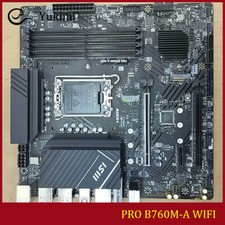 FOR MSI PRO B760M-A WIFI DDR5*4 256GB LGA1700 HDMI DisplayPort mATX Motherboard picture