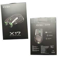 EVGA X17 Gaming Mouse 8k Wired Black Customizable 16000 DPI 5 Profiles 10 Button picture