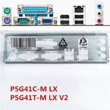 For Asus P5G41C-M LX & P5G41T-M LX V2 Shield I/O IO Rear Backplate Motherboard picture