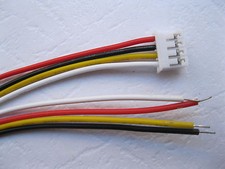 50 pcs PH Pitch 2.0mm 4 Pin Polarized Connector with 26AWG 20cm Leads Cable New picture