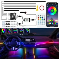 Interior Car LED Strip Lights, Acrylic LED Lights for Car with Dynamic picture