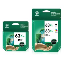 3PK 63XL 63-XL Ink Cartridge for HP Envy 4520 4522 OfficeJet 3830 4650 5255 picture