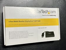 StarTech.com 3-Port Multi Monitor DisplayPort MST Hub- NEW picture