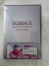 Science Exams Test Prep & Admissions Platinum Edition CD-ROM WIN, MAC New/Sealed picture