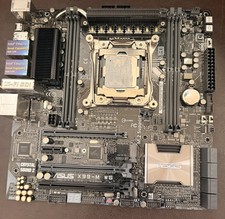 ASUS X99-M WS Motherboard LGA2011 DDR4 1×M.2 8×SATA III ATX Mainboard + i7-6700 picture