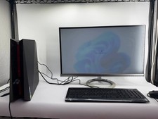ASUS ROG G20AJ Gaming PC i5-4460 8GB RAM Win11 Pro Monitor KB Mouse Bundle 26lb picture
