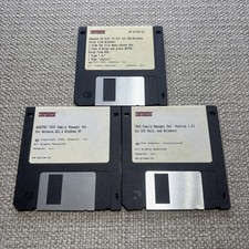 Vintage DEC Digital Adaptec 7800 SCSI Driver Floppy Disks Lot 3.5