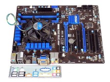 MSI B75A-G43 MS-7758 + Intel Core i3-3220 (2C/4T) - Motherboard CPU Retro Bundle picture
