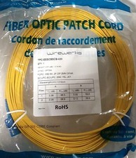 Wirewerks FOPC, OS2 B/I 2F Zip Ofnr, SC/UPC-SC/UPC, 20m; Part #TPC-EESCBSCB-020 picture