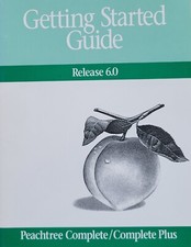 Vintage - Getting Started Guide For Peachtree Complete/Complete Plus Release 6.0 picture