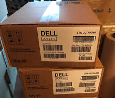 Dell  LTO-6 Tape Media 2.5TB/6.25TB Part # 3W22T Qty. 20 Piece New 20 pack LTO6 picture