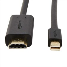 AmazonBasics Mini DisplayPort to HDMI Cable - 4K - 3 Feet (AZDPHD03)# picture