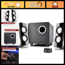 2.1 Multimedia Speaker System with Subwoofer, 62W Peak Power, Strong Bass for Mu picture