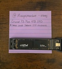 Crucial P3 Plus 4TB Gen4 x4 NVMe PCIe 4.0 M.2 2280 100% Health-CT4000P3PSSD8  picture