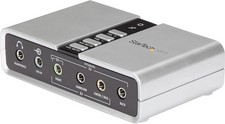StarTech 7.1 USB Audio Adapter External Sound Card with SPDIF Digital Audio picture