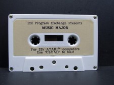 Music Major, Atari 400/800, Cassette, Educational Software's, 1983 picture