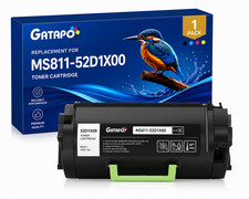 MS811 52D1X00 1 black Toner Cartridges for MS711 MS811 MX811 picture