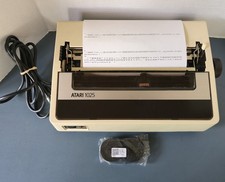 Vintage Atari 1025 Dot Matrix Computer Printer FOR REPAIR PARTS ONLY picture