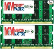 2GB 2 x 1GB DDR2 Laptop Modules 3200 400 Notebook 200 pin 200-pin Memory Ram Lot picture
