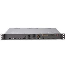 Supermicro SuperChassis Black 1U Rackmount Server Case 200W CSE-512L-200B picture
